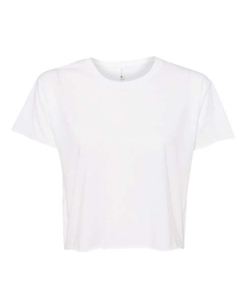 Next Level 1580 Ideal Crop Top White