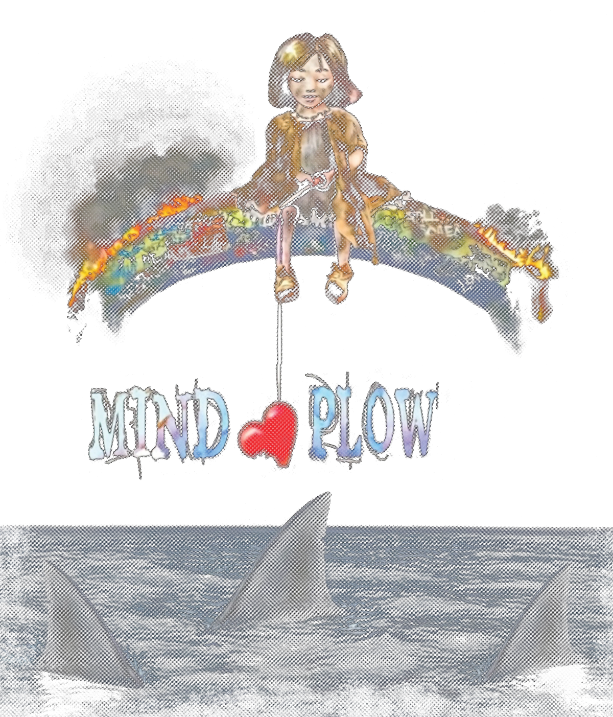 Mind Plow Album Art Tee Front Transfer