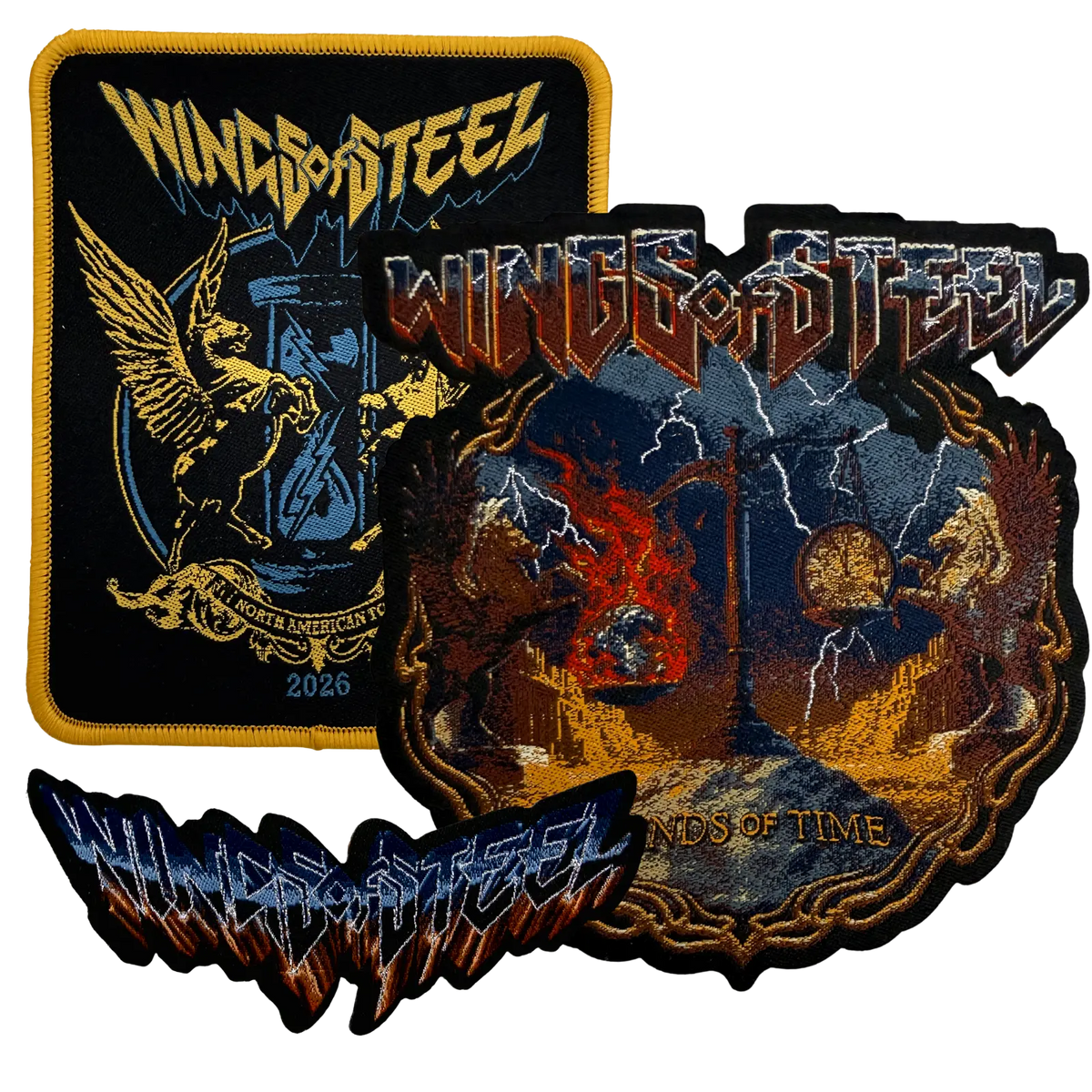 Wings of Steel Patch Bundle