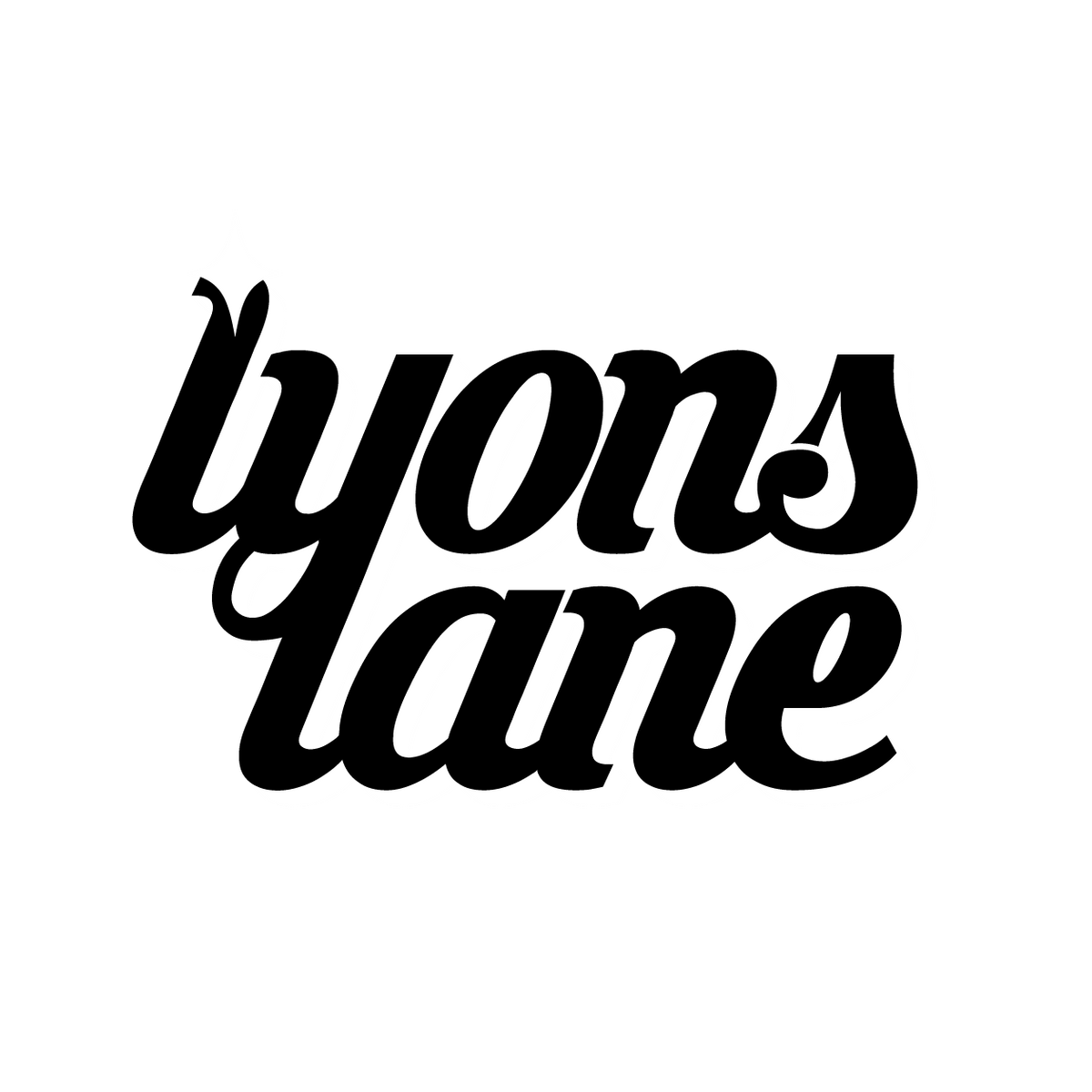H03 - Lyons Lane Black logo
