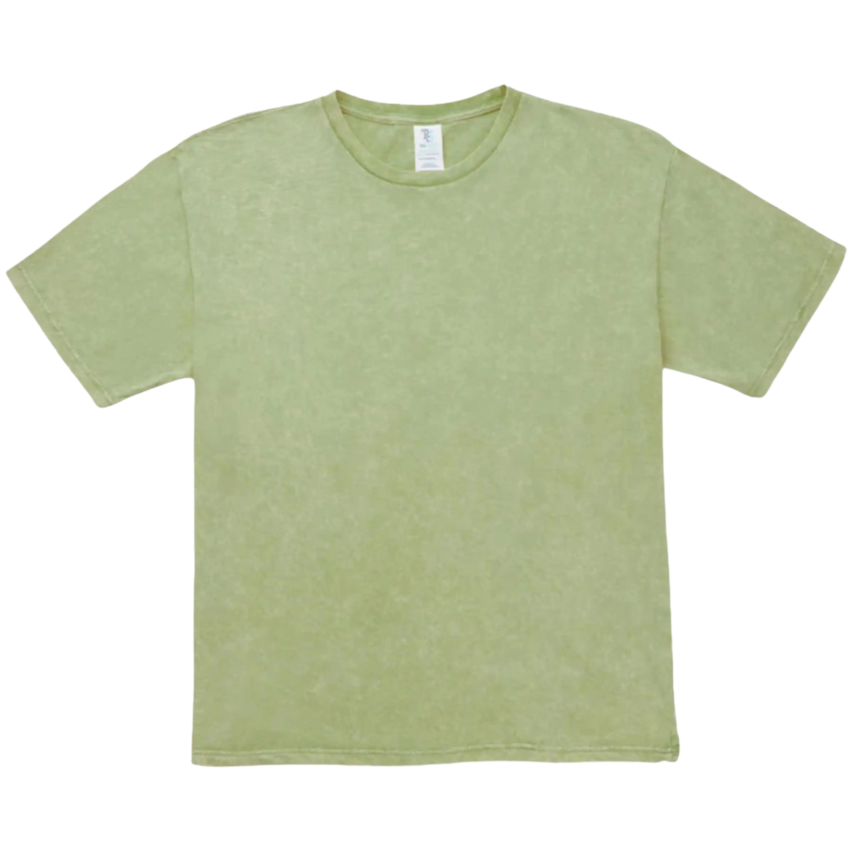 Tee Styled 5600AW Essential Tee Acid Wash Green
