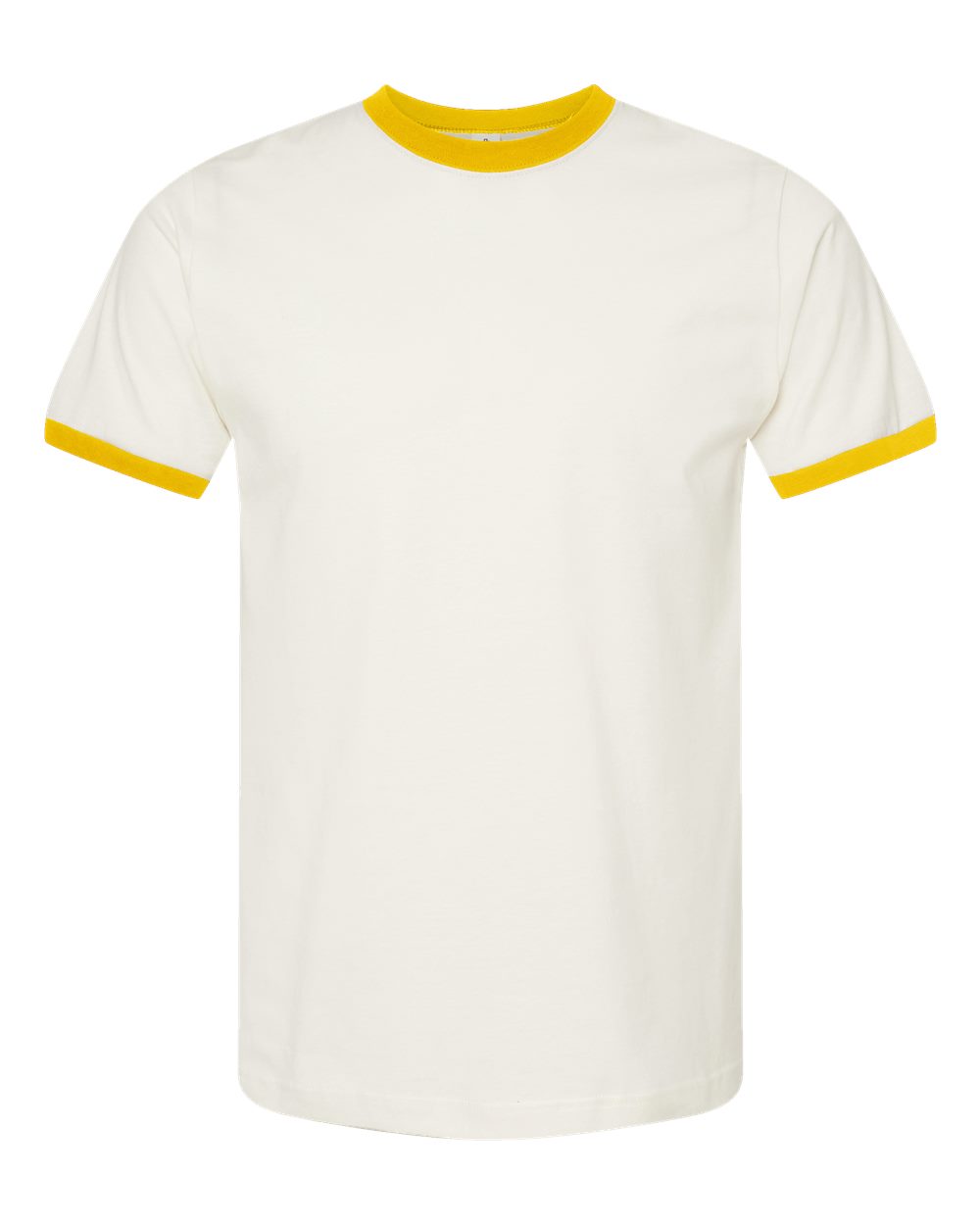 Tultex 246 Ringer Vintage / Yellow