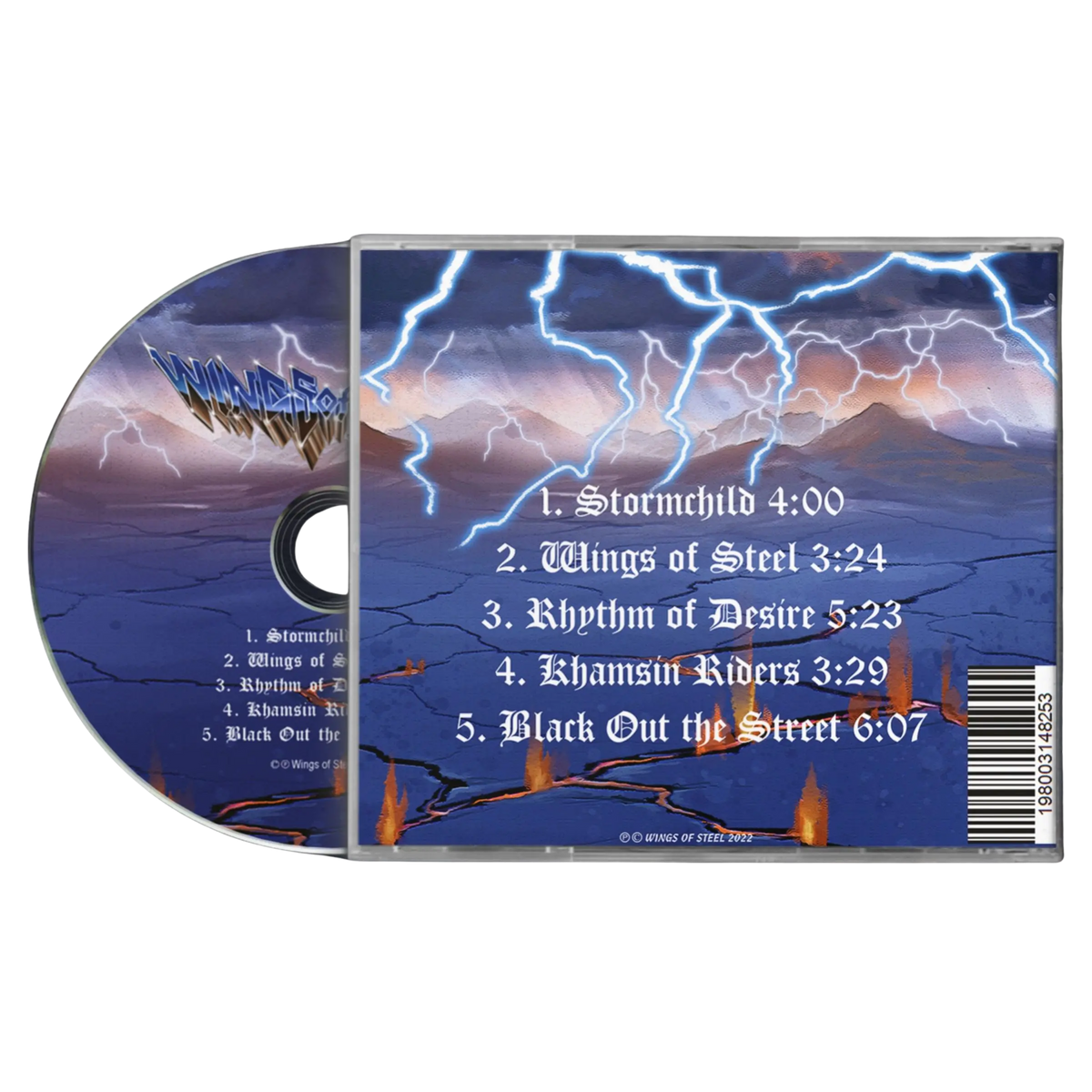 Wings of Steel EP CD