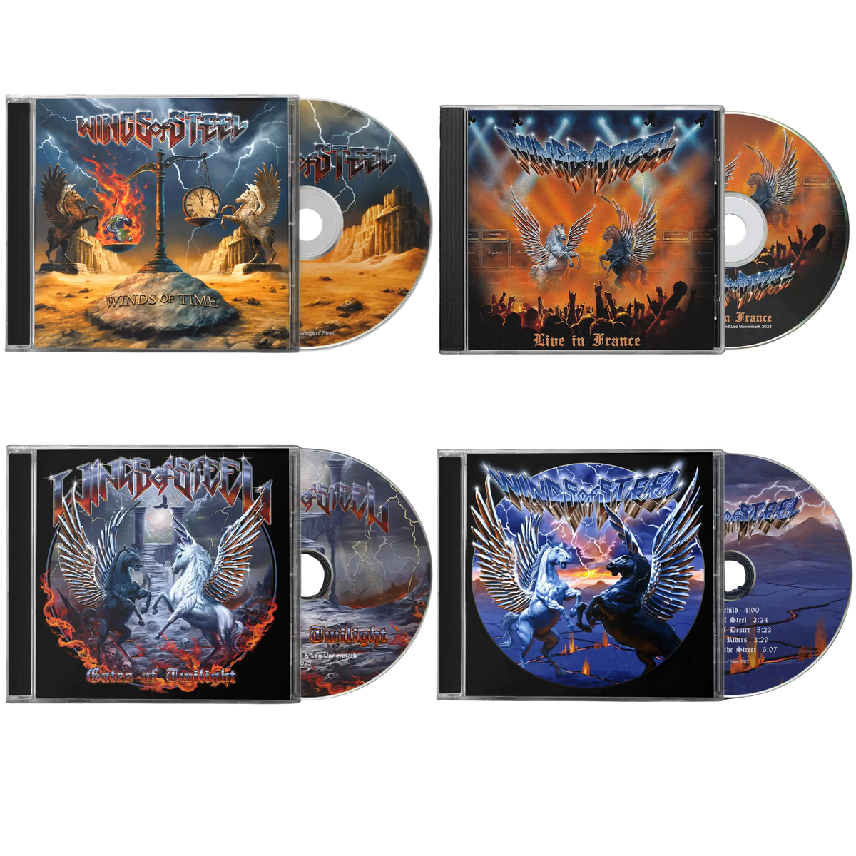 Wings of Steel CD Collection (4 CDs)