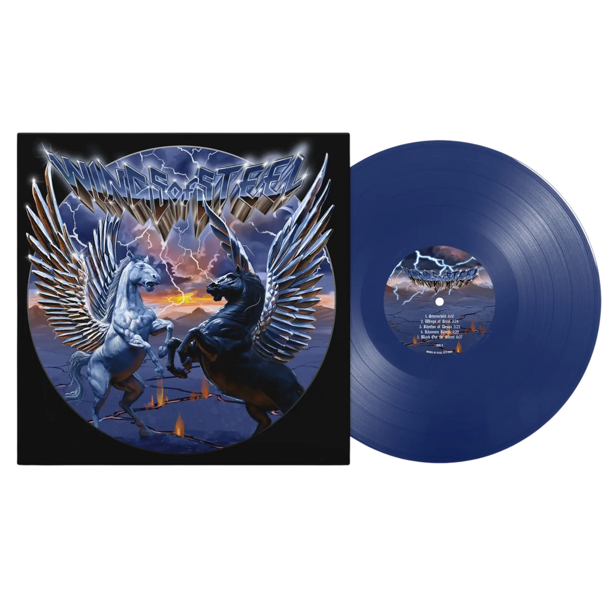Wings of Steel EP Vinyl - Blue